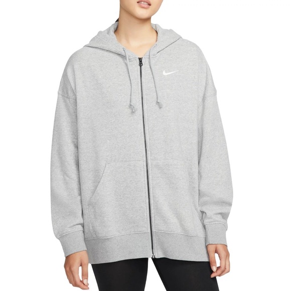 Nike Sportswear Phoenix FleeceOversized Full-Zip Drop Shoulder Longer Hoodie - Picture 15 of 15